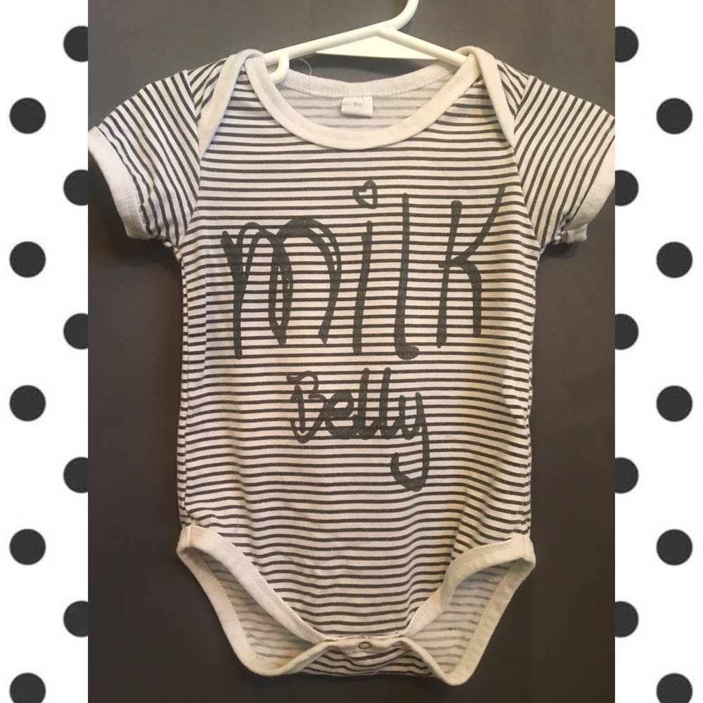 Milk Belly onesie